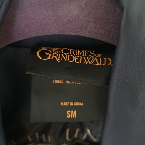 Fantastic Beasts: The Crimes of Grindelwald Tina Girls Faux Leather Jacket - Picture 3 of 4